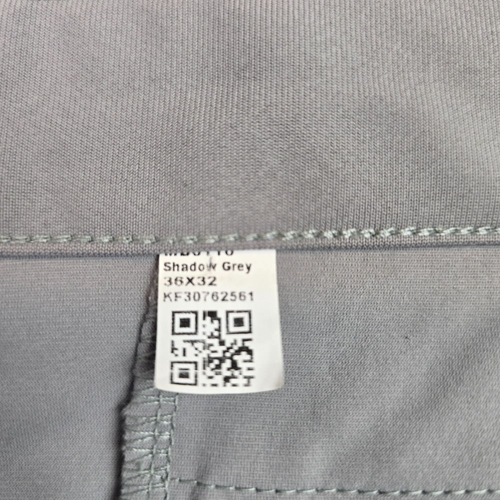 Fabletics The One Short Mens 36 Gray Golf Shorts Stretch Hybrid Athletic Comfy - Picture 8 of 8